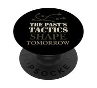Storico militare Battlefield Ricerca Strategia di guerra Nerd PopSockets PopGrip Adesivo