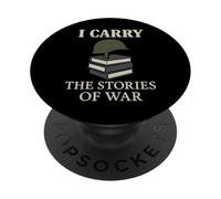 Storico militare Battlefield Ricerca Strategia di guerra Nerd PopSockets PopGrip Adesivo