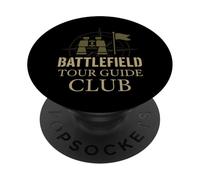 Storico militare Battlefield Ricerca Strategia di guerra Nerd PopSockets PopGrip Adesivo