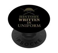 Storico militare Battlefield Ricerca Strategia di guerra Nerd PopSockets PopGrip Adesivo
