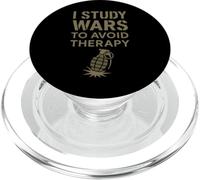 Storico militare Battlefield Ricerca Strategia di guerra Nerd PopSockets PopGrip per MagSafe