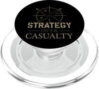 Storico militare Battlefield Ricerca Strategia di guerra Nerd PopSockets PopGrip per MagSafe
