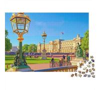 Storico Palazzo Edificio Puzzle 1000 Pezzi per Adulti Carta Vista Monumento Cittadino Relax Attività Famiglia Arredo Casa Regalo Festa 52x38cm/1000pcs