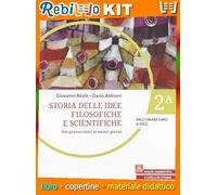 STORIE DELLE IDEE FILOSOFICHE KIT 2 (9788835051114) - Libro Scolastico + Kit Scuola con Copertine Rebillo
