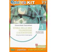 STORIE DELLE IDEE FILOSOFICHE KIT 3 (9788835051138) - Libro Scolastico + Kit Scuola con Copertine Rebillo