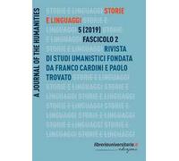 Storie e linguaggi. Rivista di studi umanistici (2019). Vol. 2