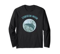 Storione Full Moon Calendar Agosto: Top, Magliette e Accessori Maglia a Manica