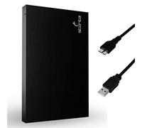 Storite Disco Rigido Esterno Portatile Ultra Sottile da 2,5 pollici e 250GB con USB 3.0 Trasferimento Dati Veloce Compatibile per PC Mac Windows Gaming Laptop Desktop - Nero