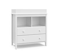 STORKCRAFT ALPINE - Cofanetto fasciatoio con 2 cassetti, colore: Bianco