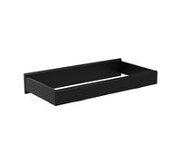 Storkcraft Nest - Topper per fasciatoio (nero) - certificato Greenguard Gold, progettato per adattarsi al fasciatoio Storkcraft Nest, progettato per adattarsi a comò Storkcraft Alpine, Brookside,