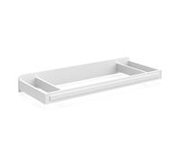 StorkCraft Topper universale per fasciatoio, trasforma il comò in fasciatoio, si adatta a fasciatoio di dimensioni standard, 3 scomparti per il cambio essenziale, fondo in morbido feltro per