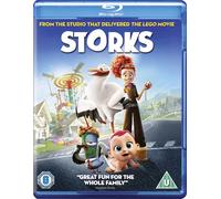 Storks (2016) (Blu-ray) Andy Samberg Danny Trejo Jennifer Aniston Jordan Peele