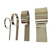 STORKY 1 Metro di Larghezza 10-100mm 304 Striscia di Lamina di Acciaio Inossidabile Rotolo di Lamina di Acciaio Striscia Stretta Spessore 0.1mm 0.2mm 0.25mm 0.3mm 0.4mm 0.5mm (Color : Thickness 0.3