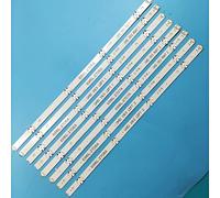 STORKY Striscia di retroilluminazione a LED for TV da 49 pollici 49LJ58300W 49UH603V 49UH620V LC490DGE 6916L-2705A 6916L-2706A 6916L-2707A 6916L-2708A (Color : 1 set)