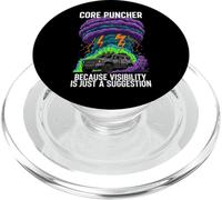 Storm Chaser Core Puncher Extreme Weather PopSockets PopGrip per MagSafe
