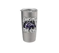 Storm Chaser Severe Weather Chasing The Eye Bicchiere termico in acciaio inox doppia parete