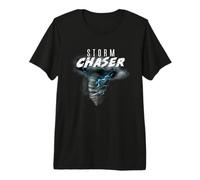 Storm Chasing T-Shirt per Tornado Chaser Previsioni Meteo Maglietta Premium