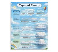 Storm Cloud Identification Poster Weather Station Art