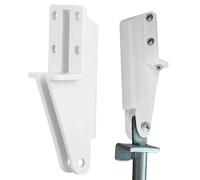 Storm Door Closer Bracket - Replacement Parts | 2 Pieces Door Post Jamb Hardware Suitable For Home Apartment Farmhouse Living Room Bedroom Bathroom Kitchen Balcony