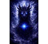 Storm Dragon Journal: Electric Power - Dark Fantasy Notebook