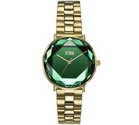 STORM Elexi, orologio da donna, impermeabile, 5 bar, analogico, vetro minerale, cassa in acciaio inox, Gold Lazer Green, Bracciale