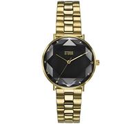 STORM Elexi, orologio da donna, impermeabile, 5 bar, analogico, vetro minerale, cassa in acciaio inox, oro nero, Bracciale