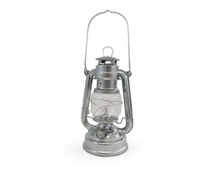 Storm lantern Hurricane galvanized grigio / argento