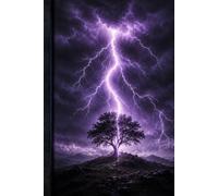 Storm Lightning Notebook: Raw Nature Power Journal for Adventurers - 6x9 Inch 110 Lined Pages for Notes, Journaling and Creative Writing