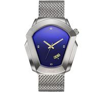 STORM London Cyrex Orologio da uomo, cassa in acciaio inox, impermeabile a 3 bar, datario, vetro minerale, orologio analogico, Lazer Blue, Bracciale