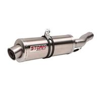 Storm Oval Silenziatore In acciaio inossidabile