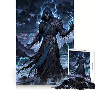 Storm Reaper︰ Wrath of The Abyssal Tide Puzzle per adolescenti 1000 Gioco di esercizi mentali Attività domestica Taglio di precisione Decorazione murale 38x52cm