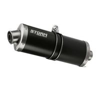 Storm Steel Black Oval silenziatore