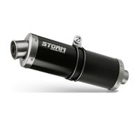 Storm Steel Black Oval silenziatore