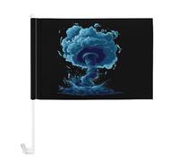 Storm Tornado Hurricane Flag 30x45cm bandiere auto finestra banner segno per donne uomini
