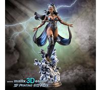 Storm (X-Men), Figurina In Stampa 3D In Resina 18Cm (Non Dipinta)