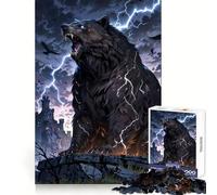 Stormbreaker︰ Puzzle da 1000 pezzi "L'ira dell'orso del tuono" per adolescenti, gioco di logica, passatempo rilassante, taglio perfetto, regalo classico 38x26cm