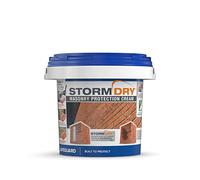 Stormdry Crema-Gel Impermeabilizzante Trasparente per Terrazzi 3L - Trattamento Anti-Pioggia per Muri Esterni, Mattoni, Pietra, Malta e Granito - Invisibile, Traspirante, Idrorepellente fino a 25 Anni