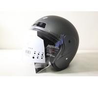 Stormer - Casco Motocicletta Jet Motocicletta Sole - Grigio Matt - Taglia LG