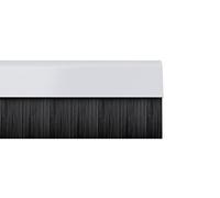Stormguard 02 AM0010838 W di clip inferiore paraspifferi guarnizione a spazzola, bianco, 838 mm, set di 2 pezzi