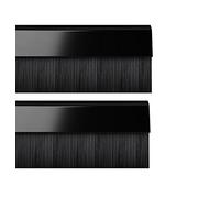 Stormguard 02 AM0010914BL Bds di clip in fondo alla guarnizione a spazzola guarnizione, nero, 914 mm, set di 2 pezzi