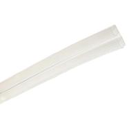 Stormguard - Guarnizione isolante in silicone, paraspifferi per fessure da 2 a 7 mm, rotolo da 6 metri, trasparente