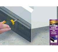 Stormguard Spazzola lunga 50 mm per porta del garage, larghezza 2134 mm, in alluminio resistente, paraspifferi e parassiti