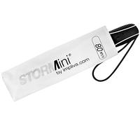STORMini® Ombrellone pieghevole aerodinamico, bianco, 90 cm