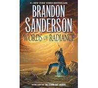Brandon Sanderson Words of Radiance (Copertina rigida) Stormlight Archive