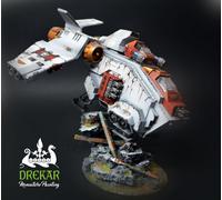 STORMRAVEN GUNSHIP warhammer 40K COMMISSIONE dipinto