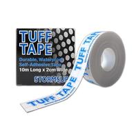 Stormsure TUFF Tape Nastro Riparatore 10m x 20mm - Nastro Impermeabile Autoadesivo per Sport Acquatici, Flessibile e Duraturo