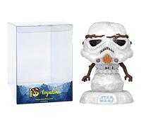 Stormtroope r: P o p ! Vinyl Figurine Bundle with 1 Compatible 'ToysDiva' Graphic Protector (557 - 64338 - B)