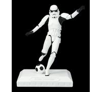 Stormtrooper - Calciatore Rete | Figura Decorativa Di Fantascienza Bianca 16,5Cm