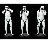 Stormtrooper Figuren Set - Nichts Böses - Fantasy Science Fiction Guerriero Deco