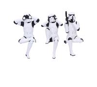 Stormtrooper Figures Three Wise Sitting Stormtroopers 11 cm